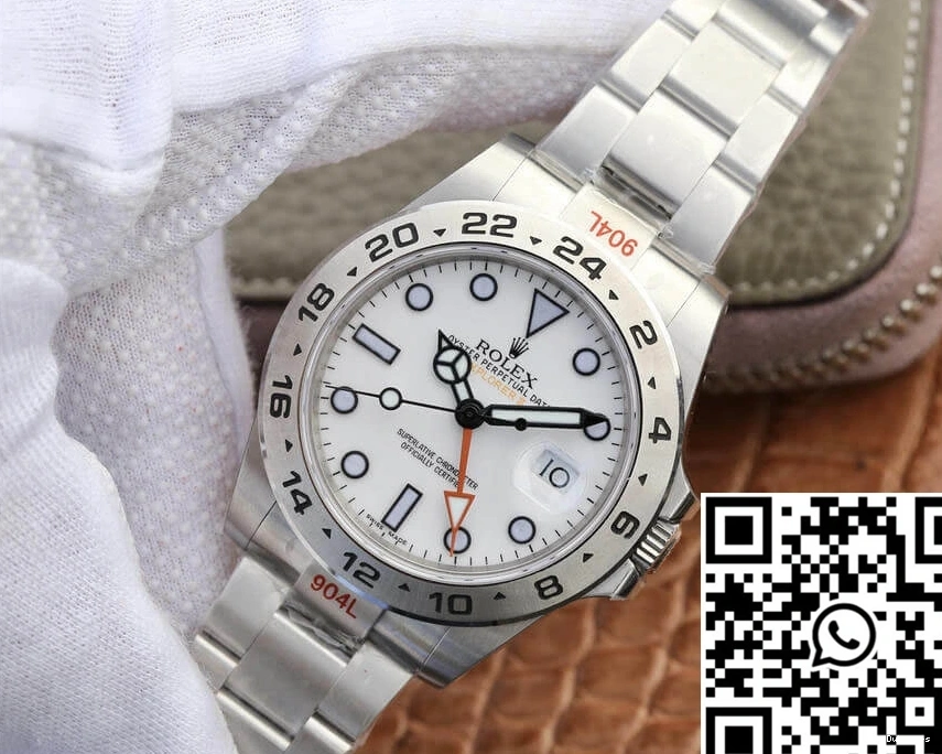 Dial Steel Explorer M216570-0001 GM Stainless V4 White Rolex Factory 1227